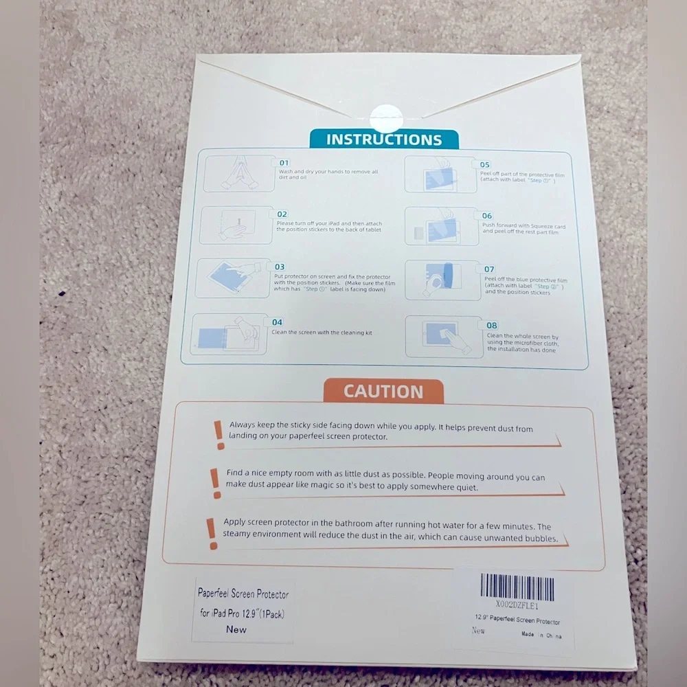 Paperfeel Screen Protector for iPad Pro 12.9”